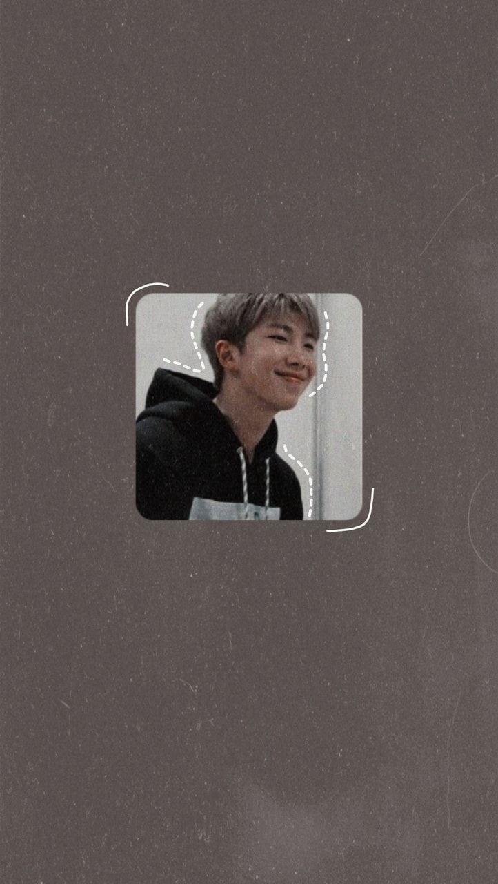 Aesthetic, Wallpaper, And Rm Image - Feature Phone - HD Wallpaper 