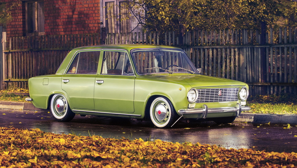 Car, Resto, Lada, 2101, Stance, Night Desktop Background - Vaz 2101 Stance - HD Wallpaper 
