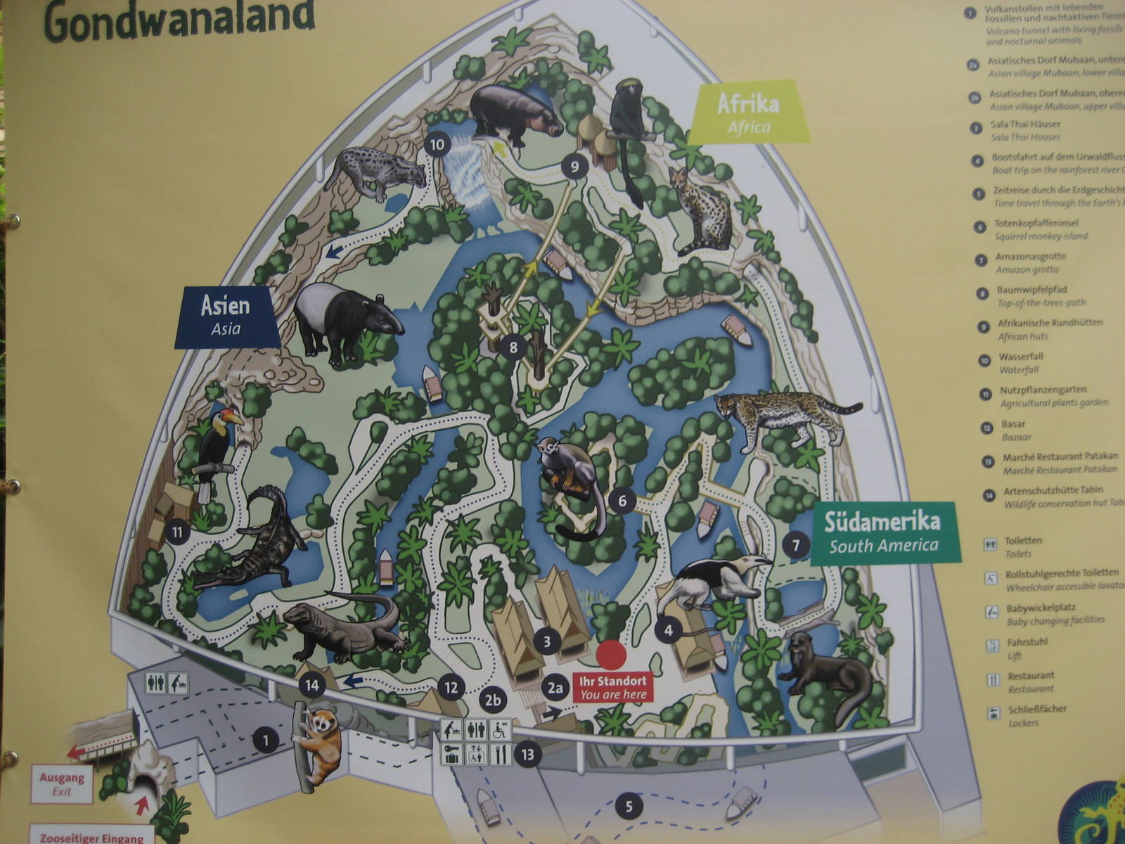 Gondwanaland Map 
				data-realwidth - Gondwanaland Leipzig - HD Wallpaper 