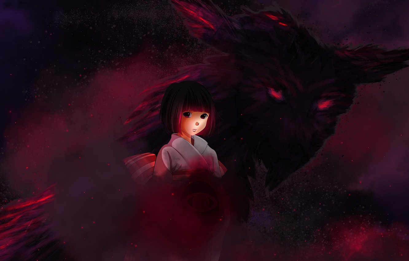 Photo Wallpaper Kawaii, Girl, Monster, Woman, Anime, - Darkness - HD Wallpaper 