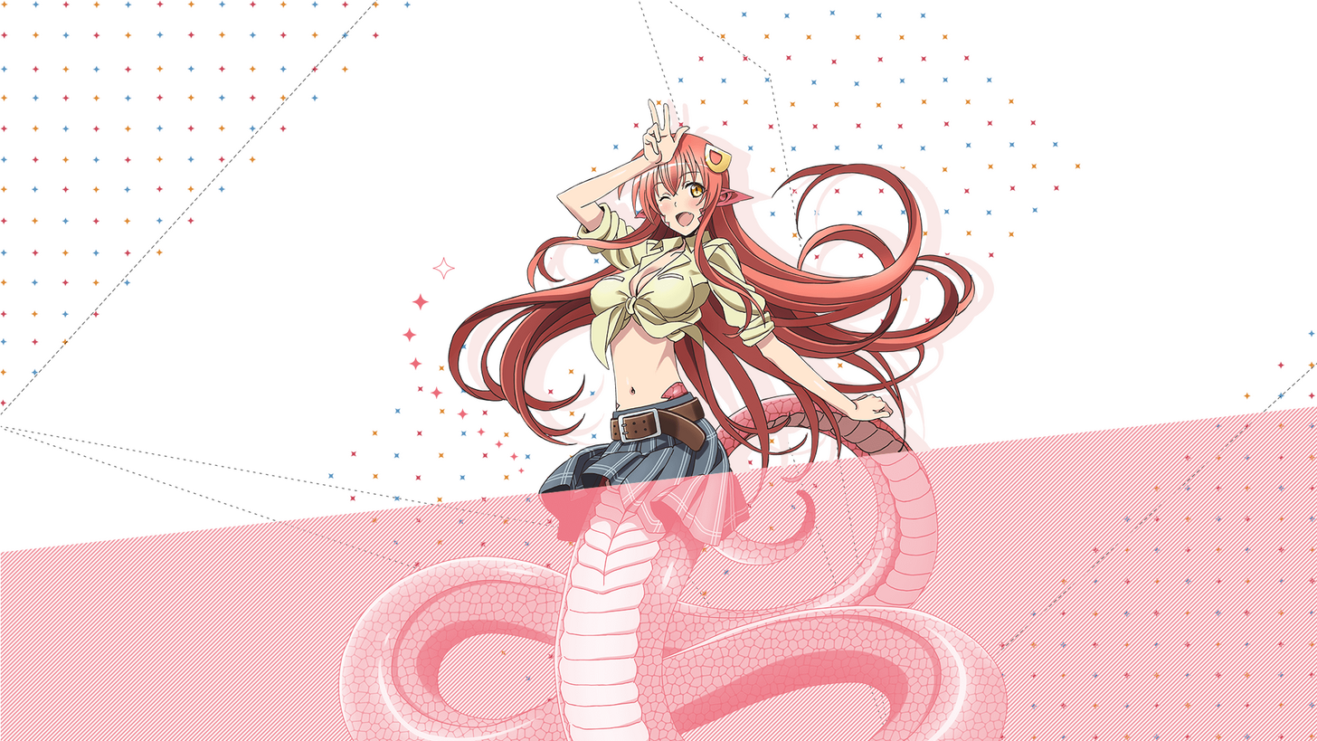 Miia Monster Musume Character - HD Wallpaper 