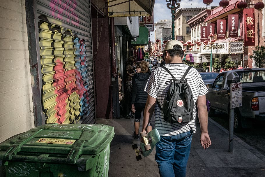 San Francisco, Skater, Hipsters, Street, Street Photo, - Street - HD Wallpaper 