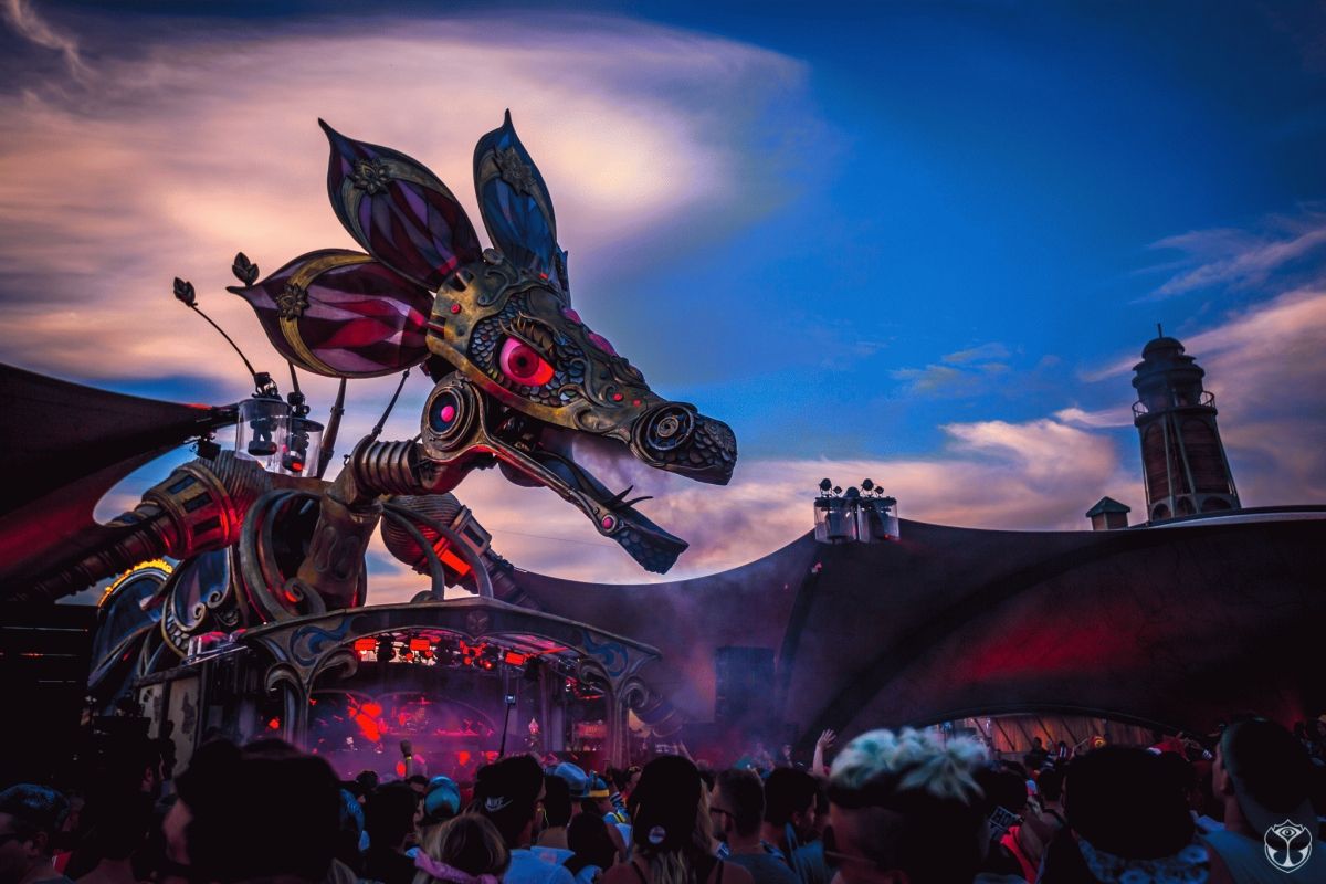 Rose Garden Stage Tomorrowland - HD Wallpaper 