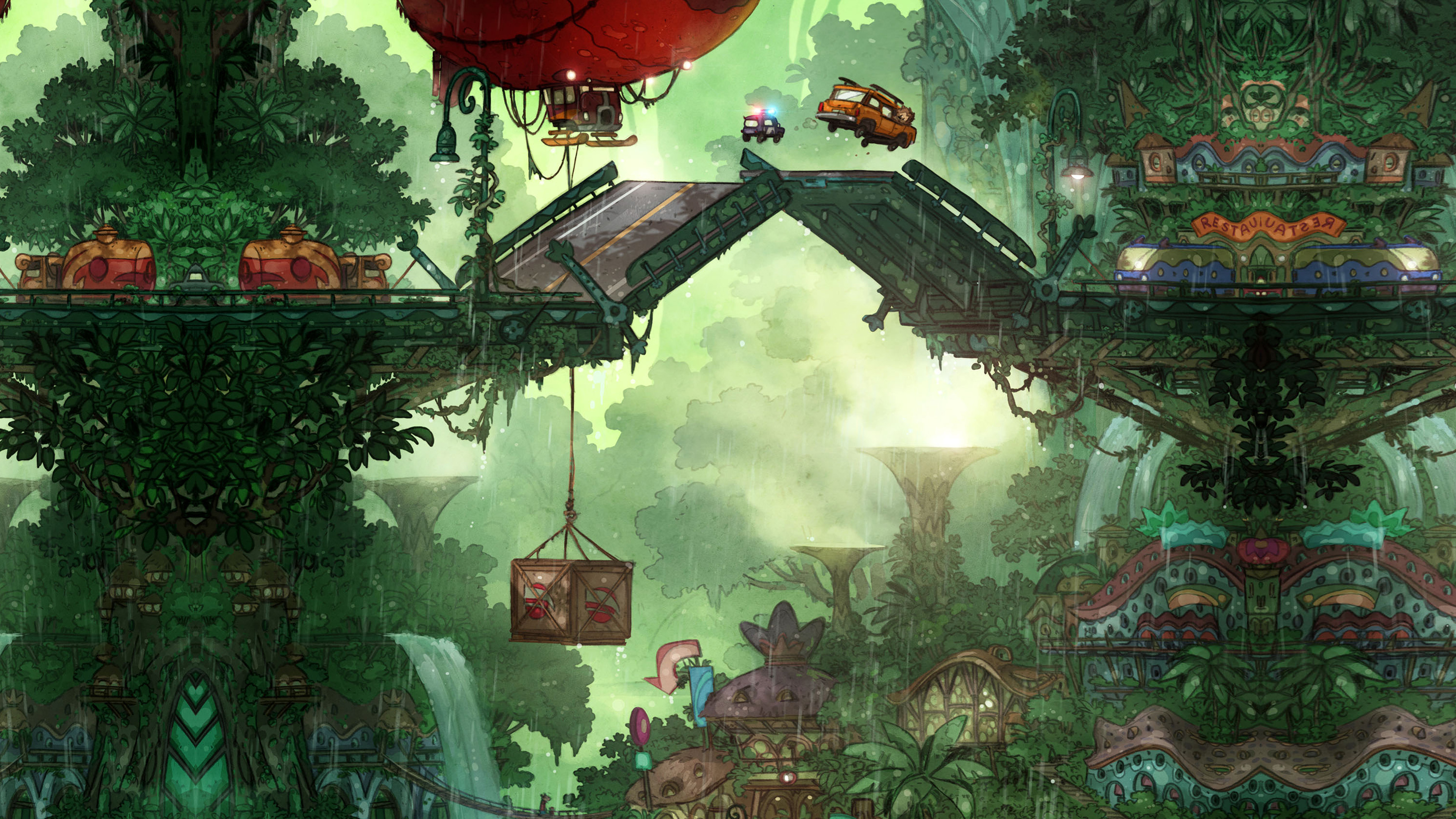 Zootopia Concept Art - HD Wallpaper 