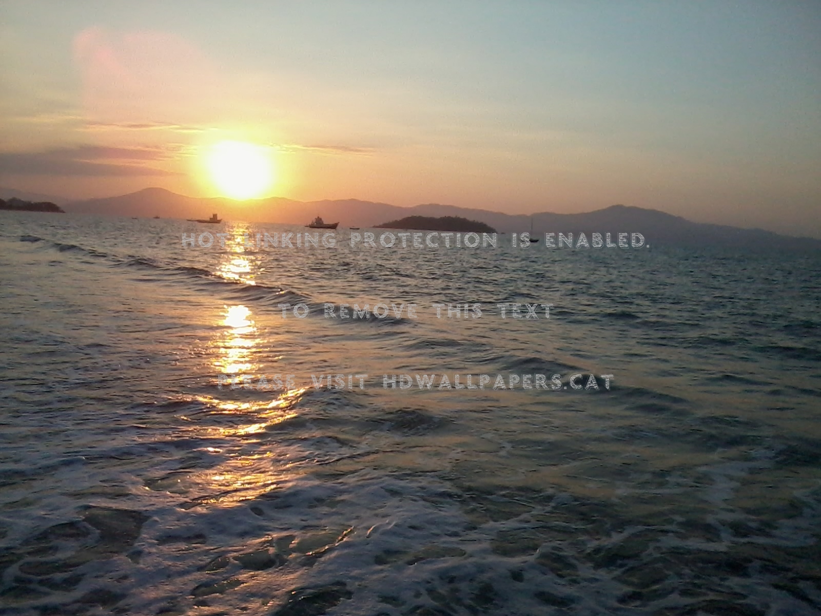 Por Do Sol Luz Mar Natureza Barcos Sunsets - Sunset - HD Wallpaper 