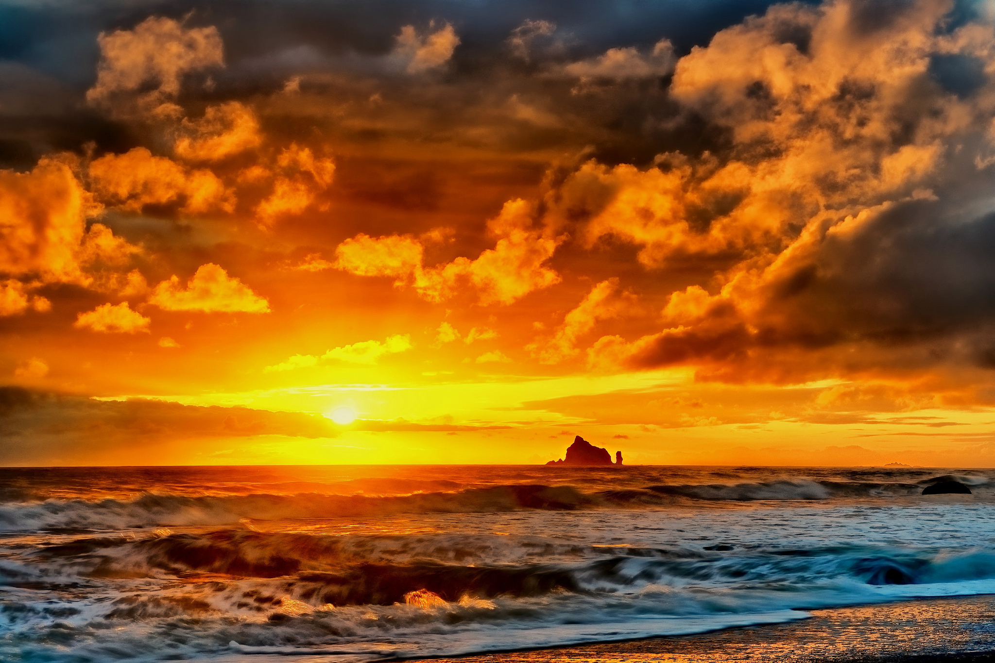 Beautiful Clouds At Sunset - HD Wallpaper 
