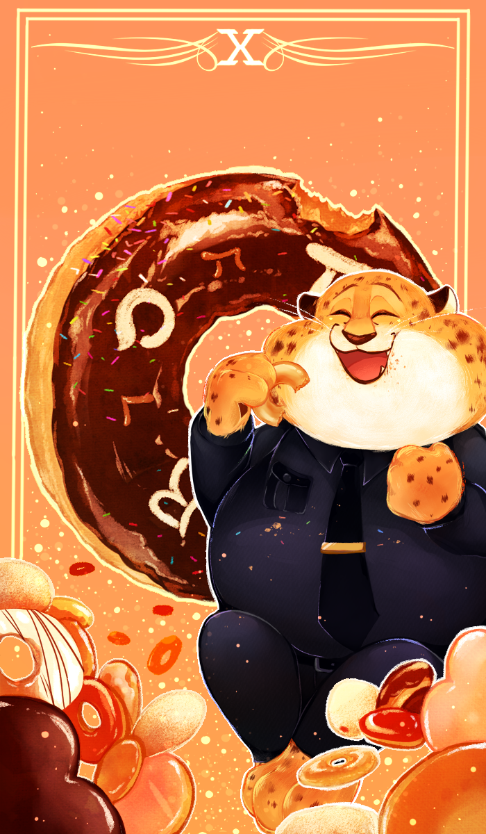 Clawhauser Wallpaper Iphone - HD Wallpaper 