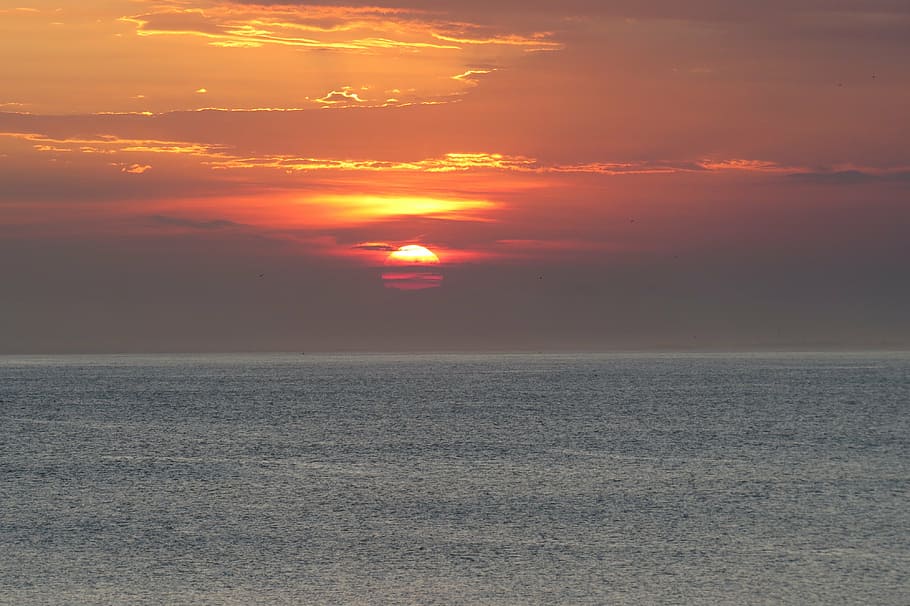 Sunset, Sol, Rio, Arraial Do Cabo, Mar, Tourist, Sky, - Sunset - HD Wallpaper 