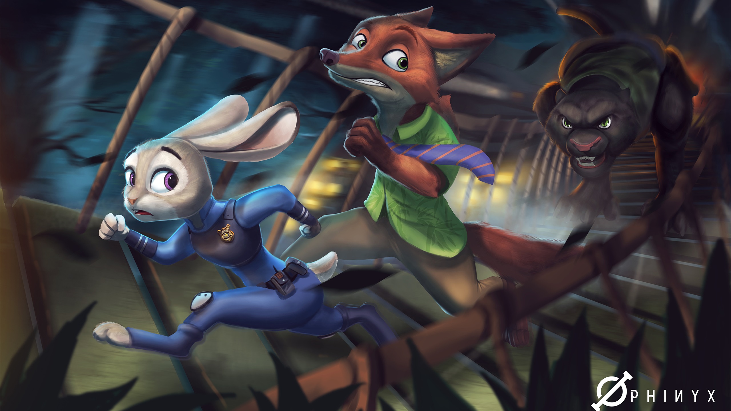 Zootopia Fanart - HD Wallpaper 