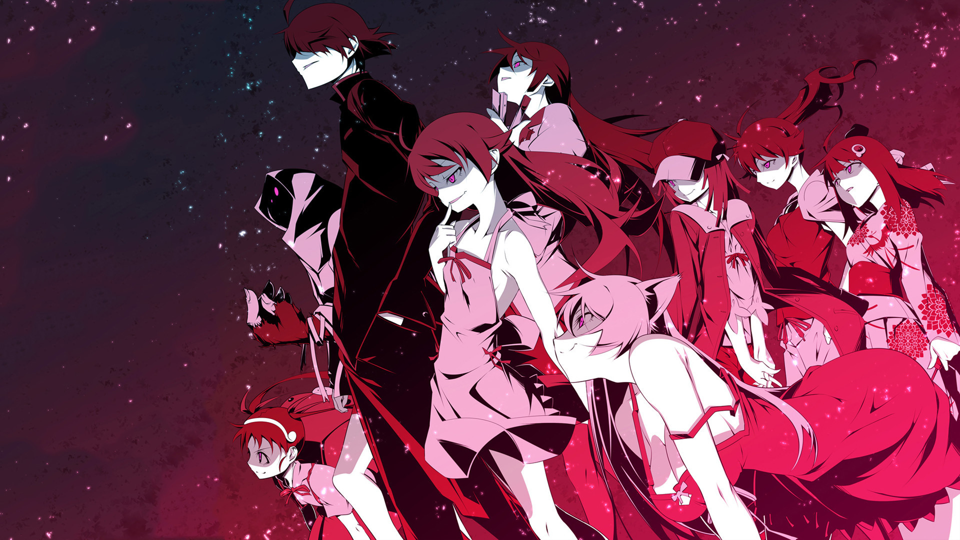 Bakemonogatari Wallpaper Hd Bakemonogatari Wallpaper9 - 모노 가타리 배경 화면 - HD Wallpaper 