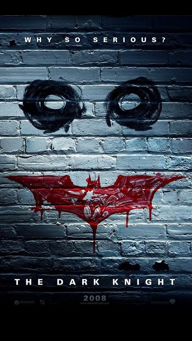 Batman The Dark Knight Iphone Wallpaper - Dark Knight Alternative Poster - HD Wallpaper 