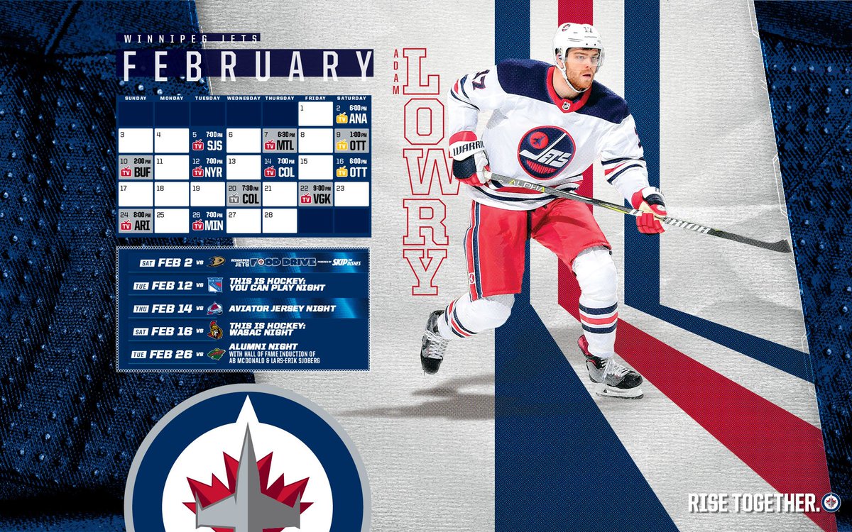 Winnipeg Jets New Logo 2011 - HD Wallpaper 