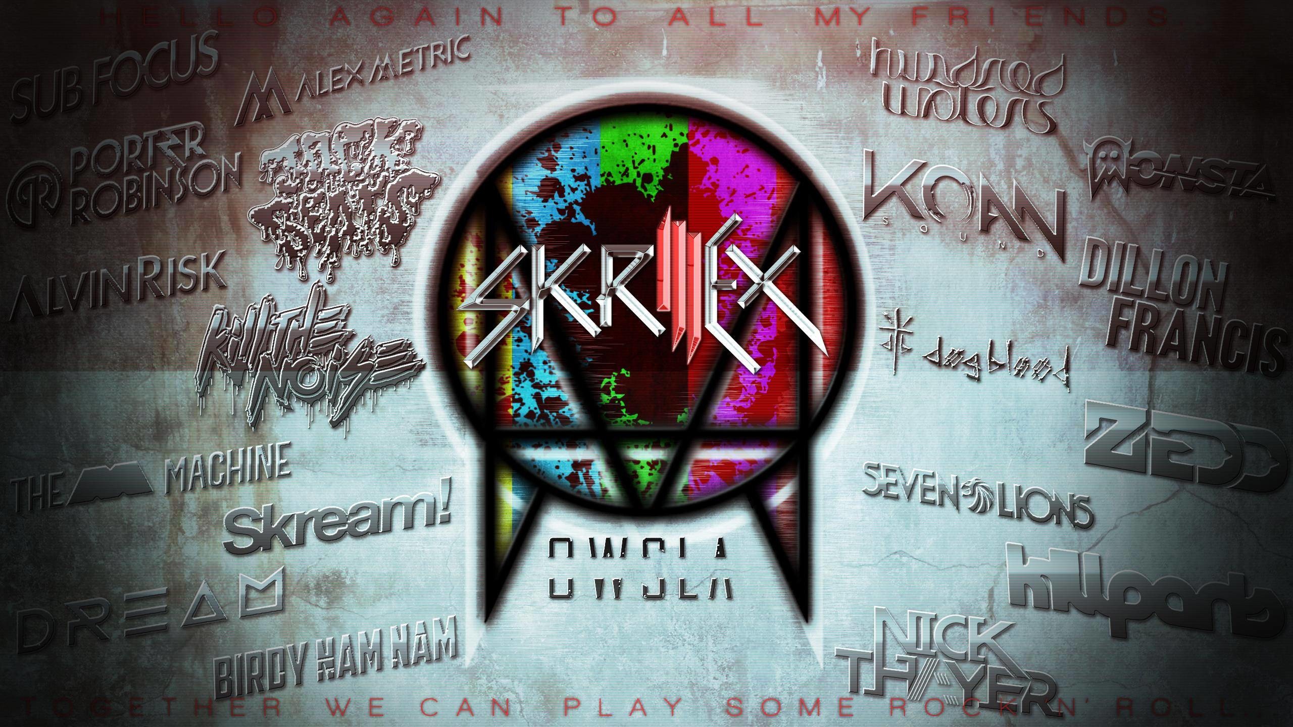 Thanks To Music And Most Notably Skrillex, I Got Sober - Skrillex Logo  Owsla - 2560x1440 Wallpaper 