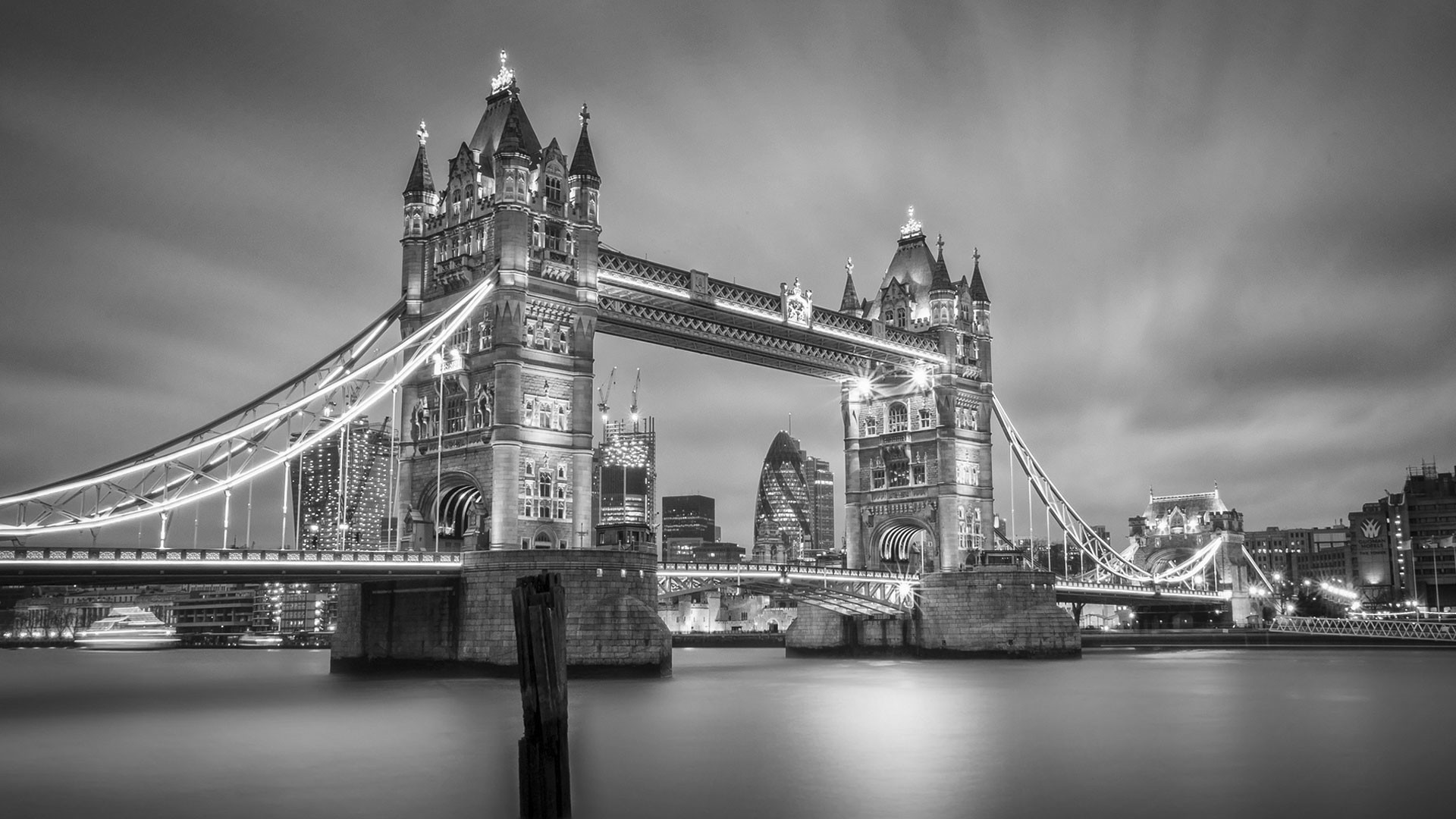 Wallpapers Black And White London Black And White Wallpapers - High  Resolution Tower Bridge Of London - 1920x1080 Wallpaper 