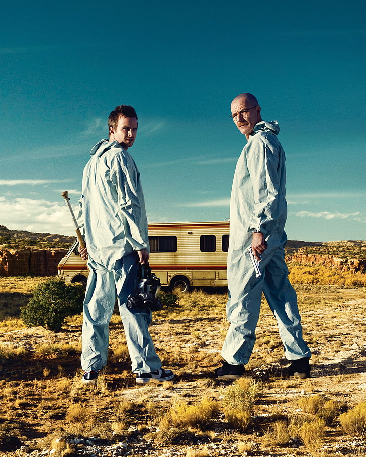 Breaking Bad Bryan Cranston Walter White Aaron Paul - HD Wallpaper 