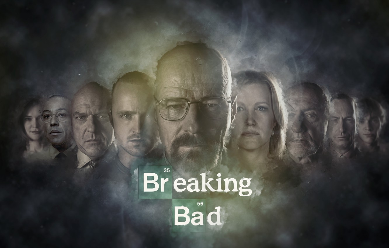 Photo Wallpaper The Series, Breaking Bad, Breaking - Breaking Bad Character Poster - HD Wallpaper 