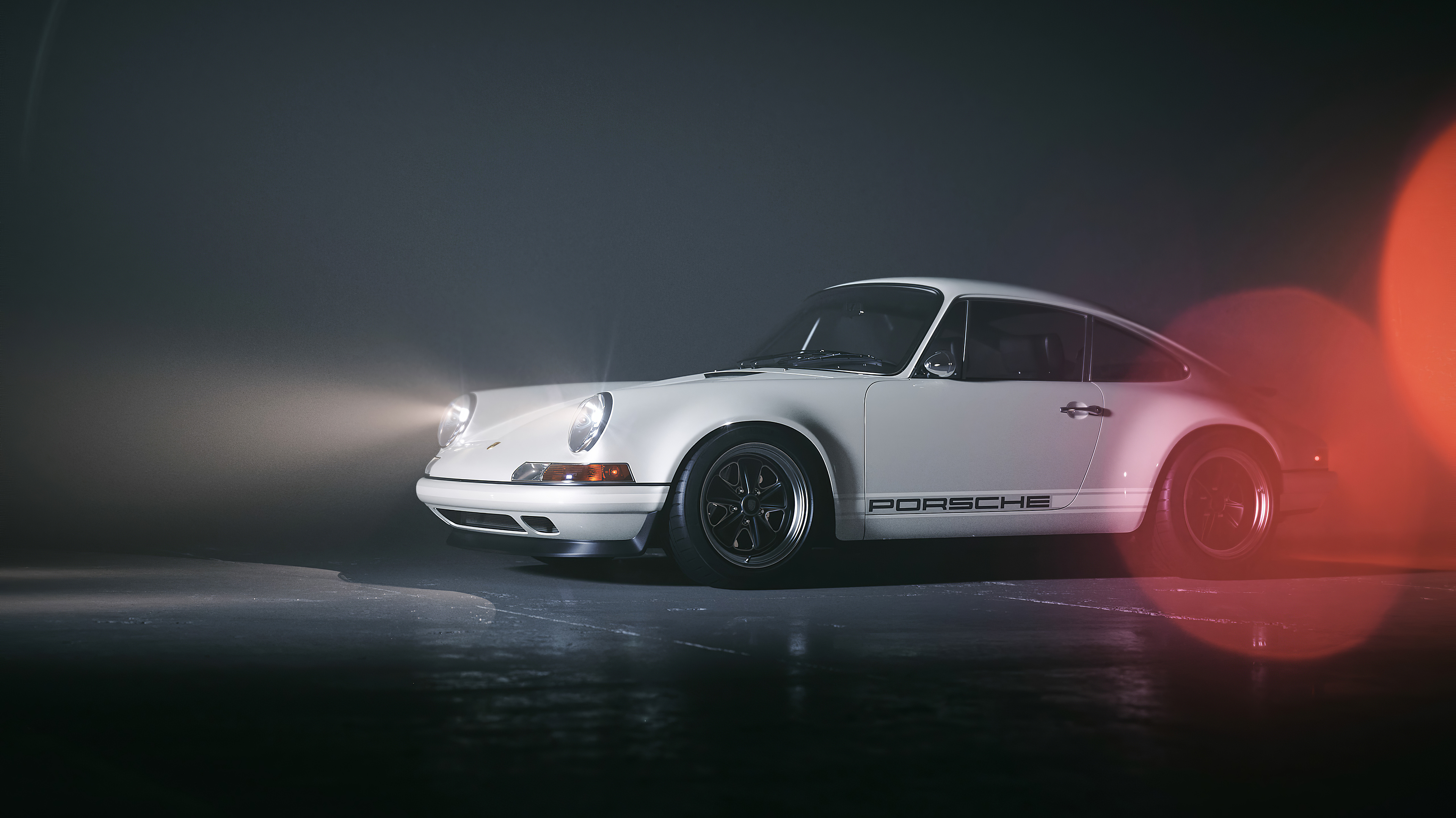 White Porsche - HD Wallpaper 