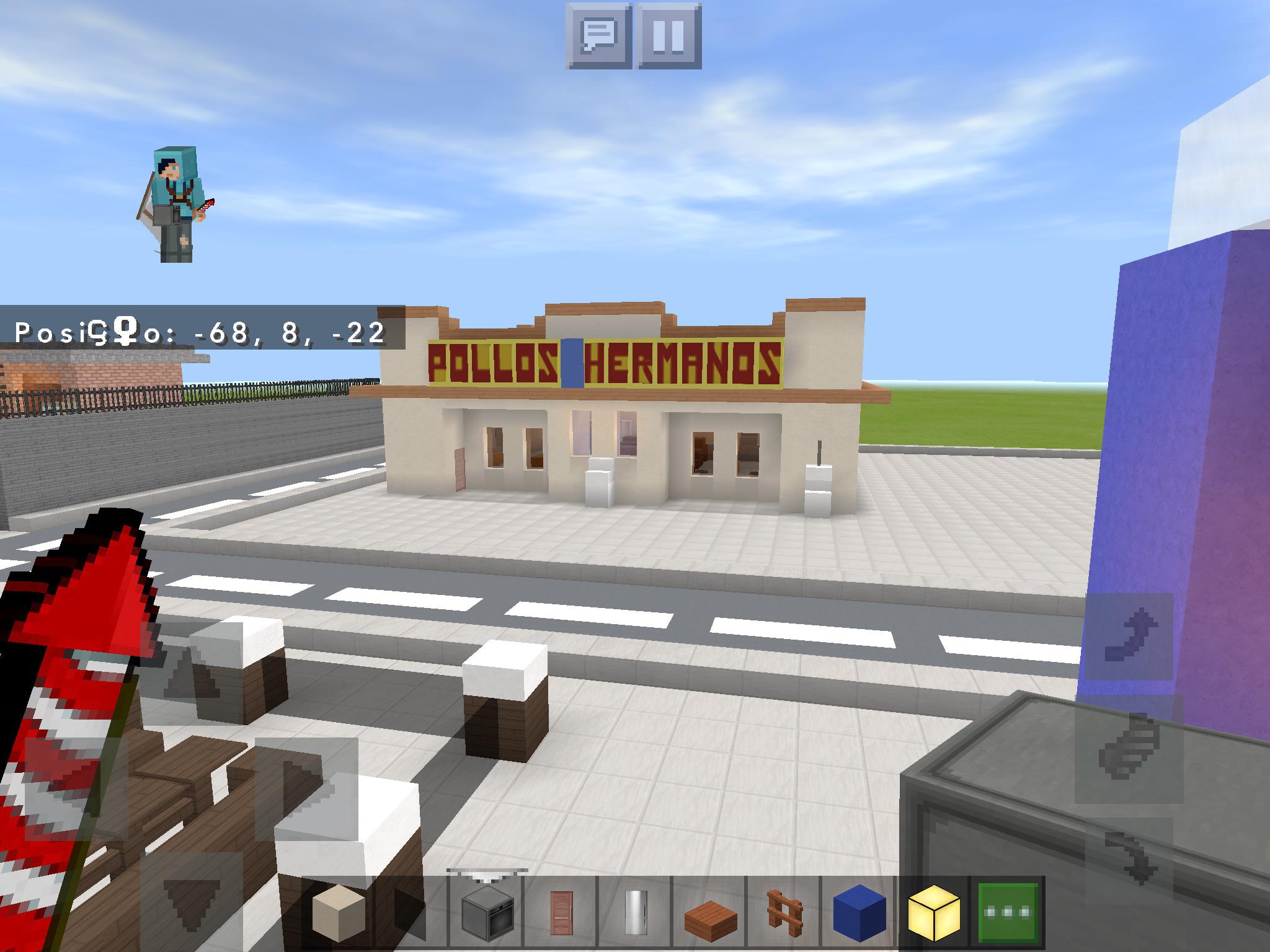 Los Pollos Hermanos Minecraft - HD Wallpaper 