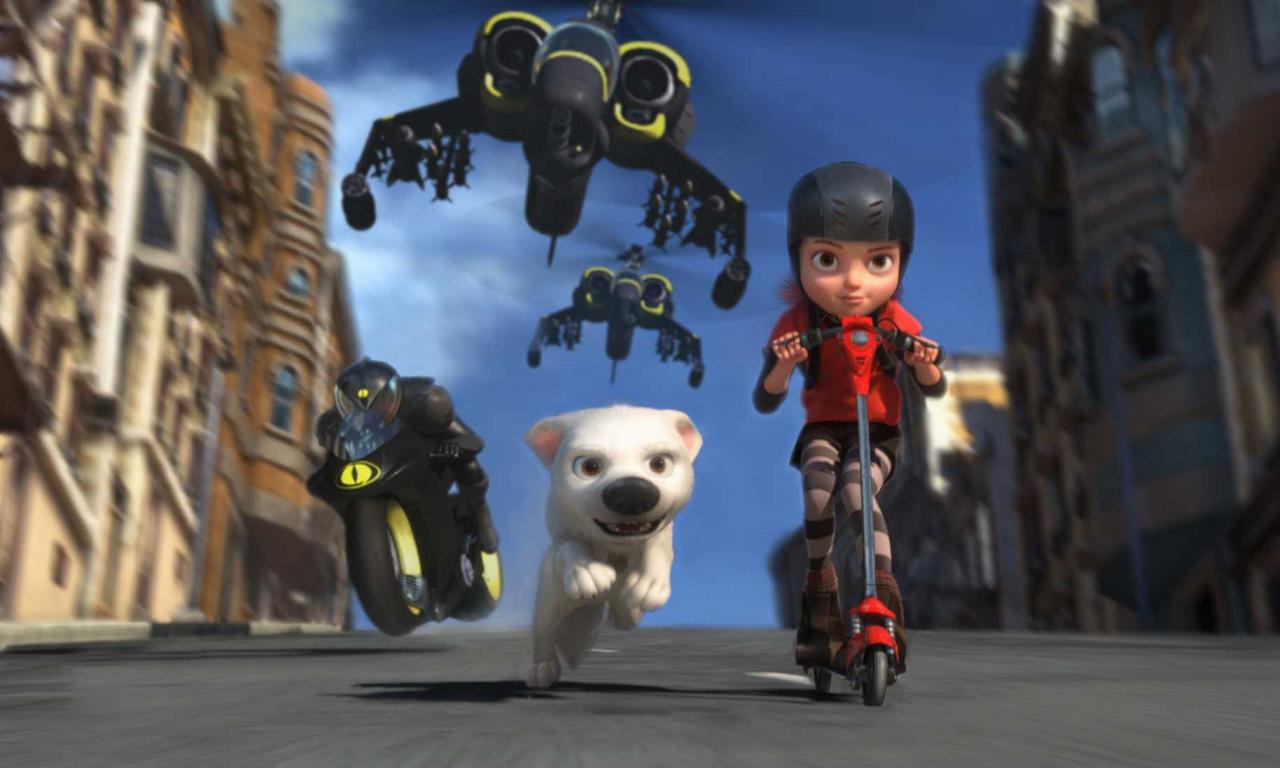Bolt And Penny - Bolt The Movie - HD Wallpaper 
