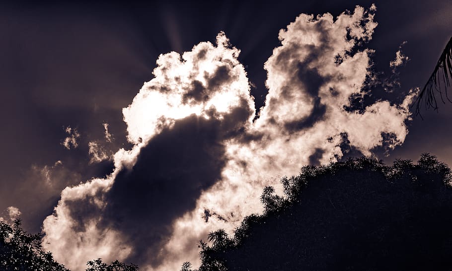 South Africa, Pretoria, Bright, White, Dark, Clouds, - Cumulus - HD Wallpaper 