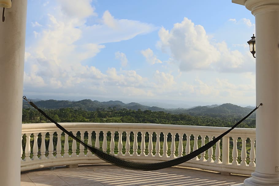Hammock, Landscape, Belize, Belmopan, Sky, Mountain, - Belmopan - HD Wallpaper 