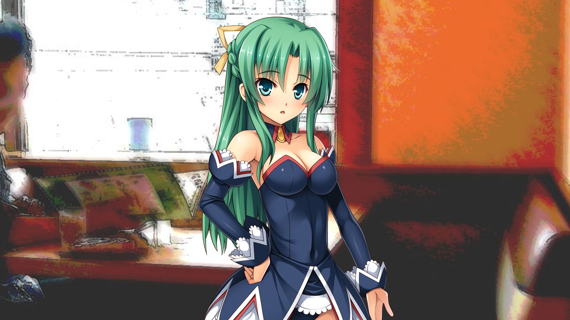 Higurashi Waitress - HD Wallpaper 