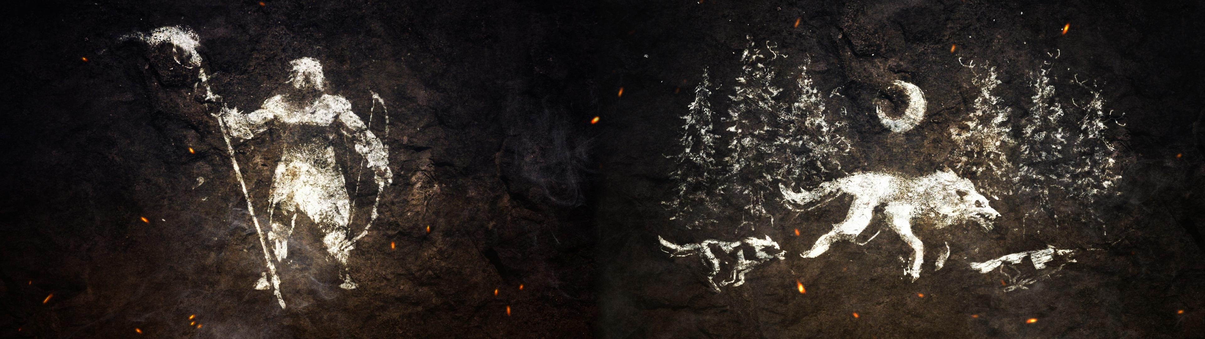 Dual Monitor Dark Souls - HD Wallpaper 