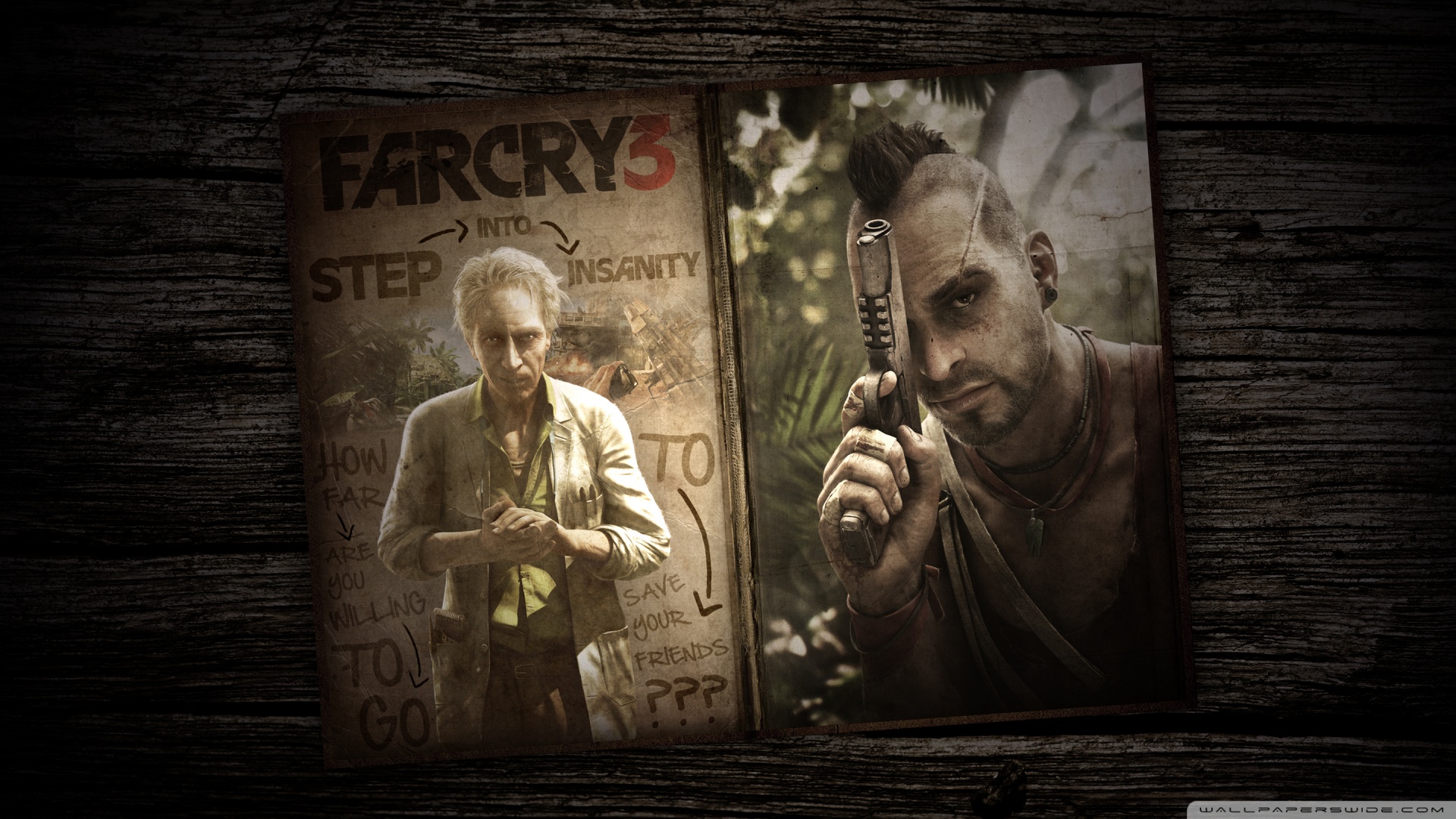 Far Cry 3 Old Book Wallpaper - Tablet Computer - HD Wallpaper 