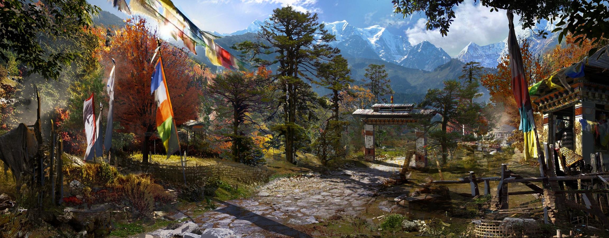 Awesome Far Cry 4 Free Background Id - Far Cry 4 Concept Art - HD Wallpaper 