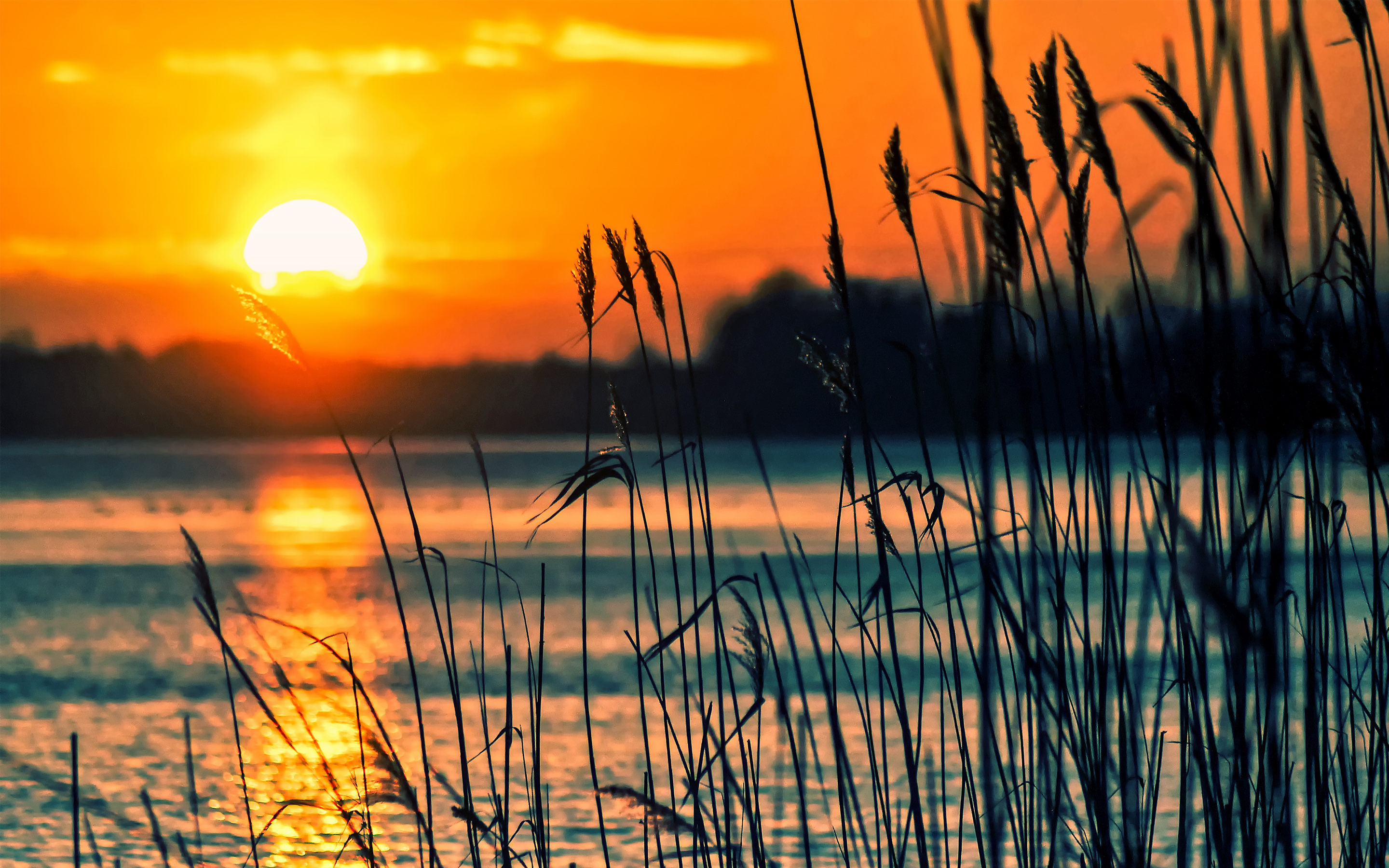 Sunrise Beautiful Natural Scenery - HD Wallpaper 