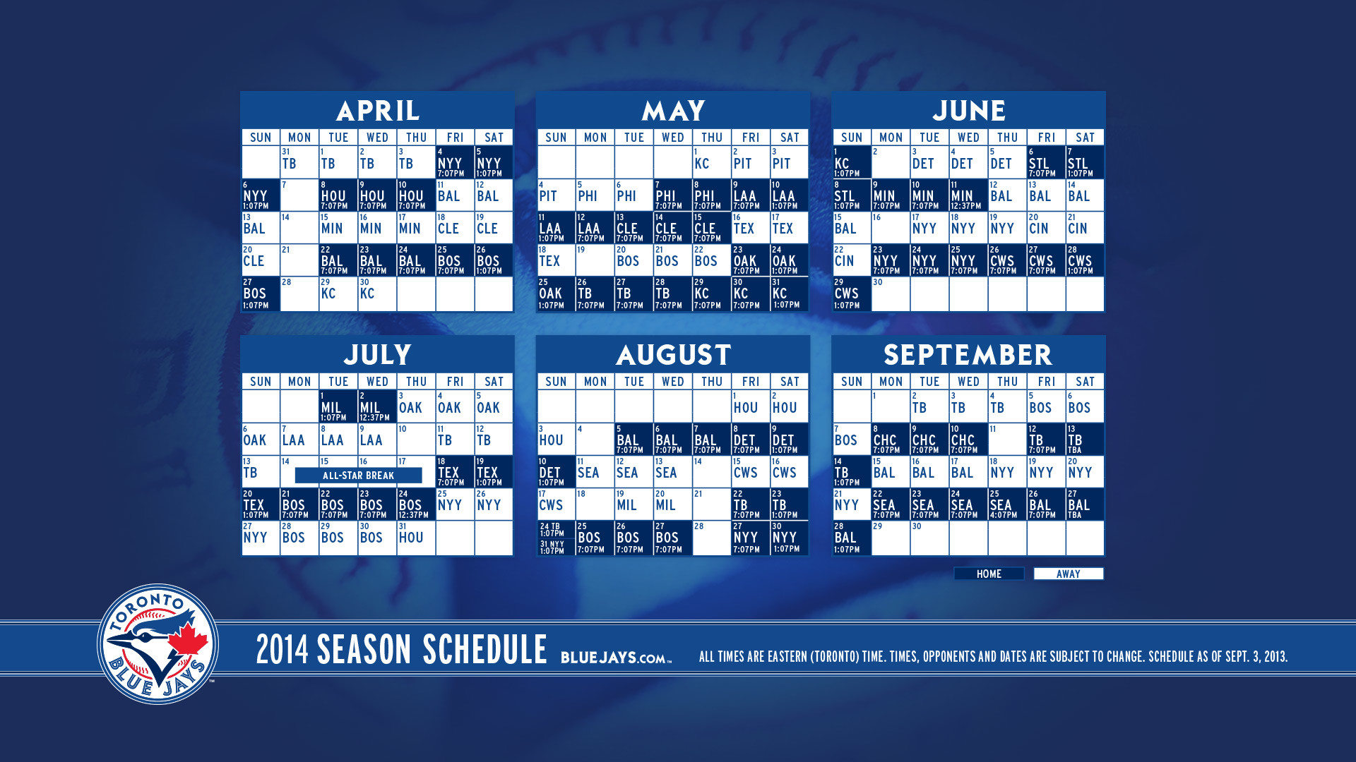 Toronto Blue Jays Wallpaper For Pc - Toronto Blue Jays New - HD Wallpaper 