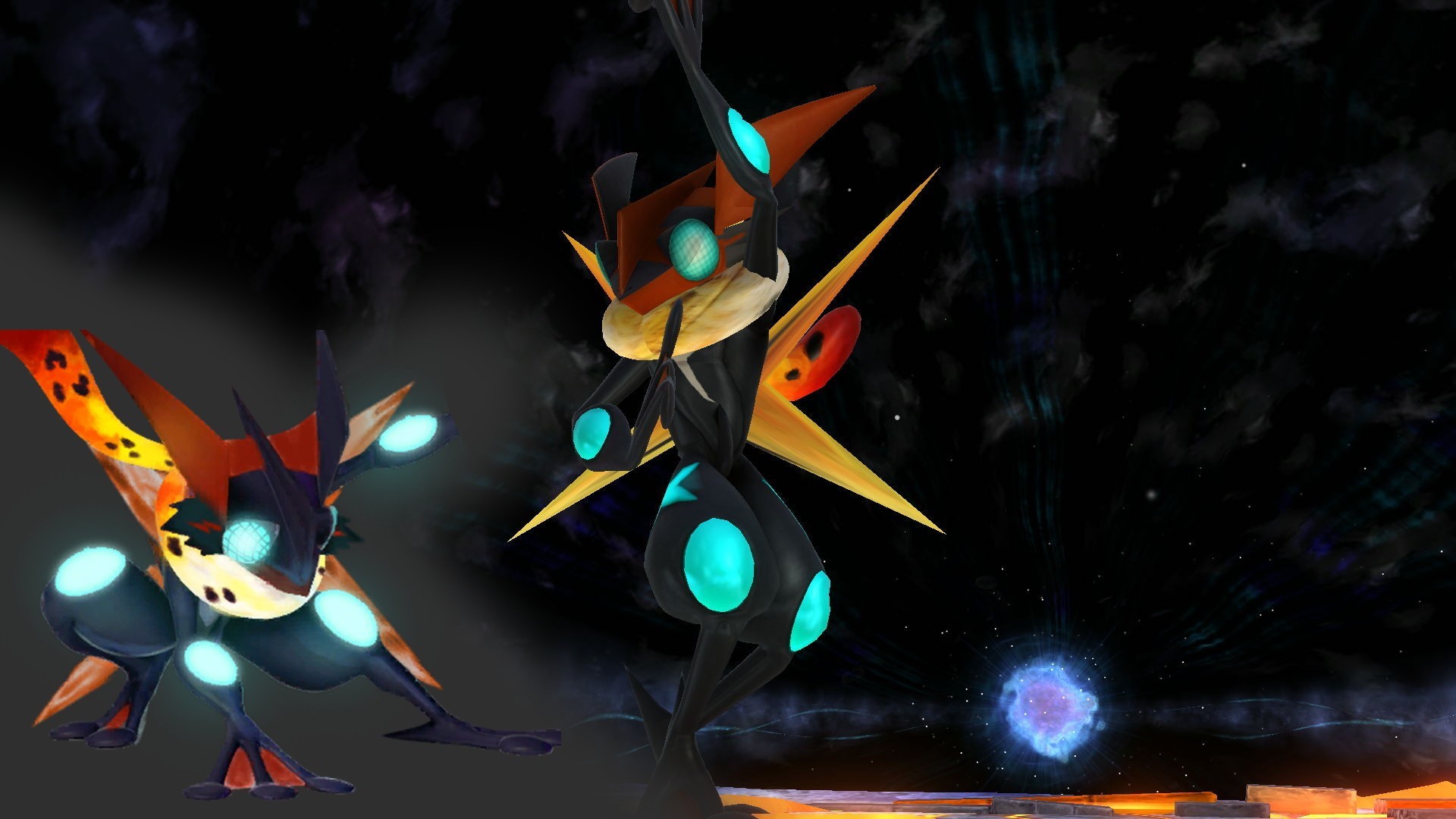 Greninja Full Hd Wallpaper Computer - HD Wallpaper 