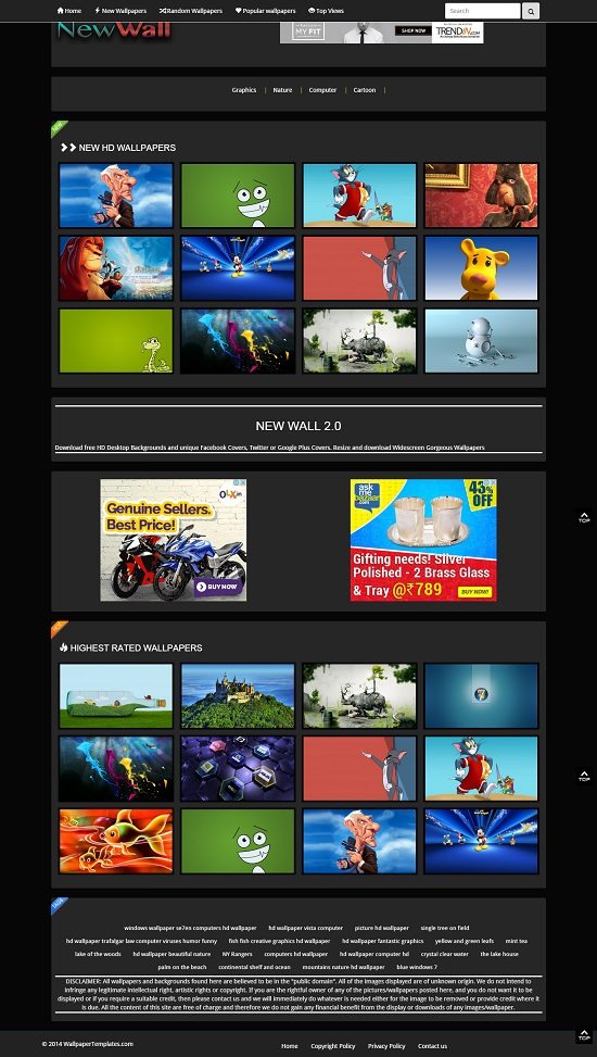 Newwall Wordpress Wallpaper Theme - HD Wallpaper 