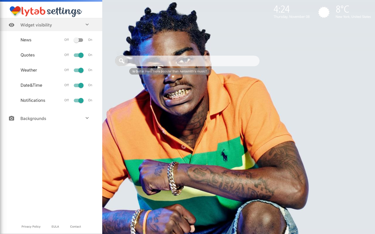 Kodak Black Hd Wallpaper New Tab Theme - HD Wallpaper 