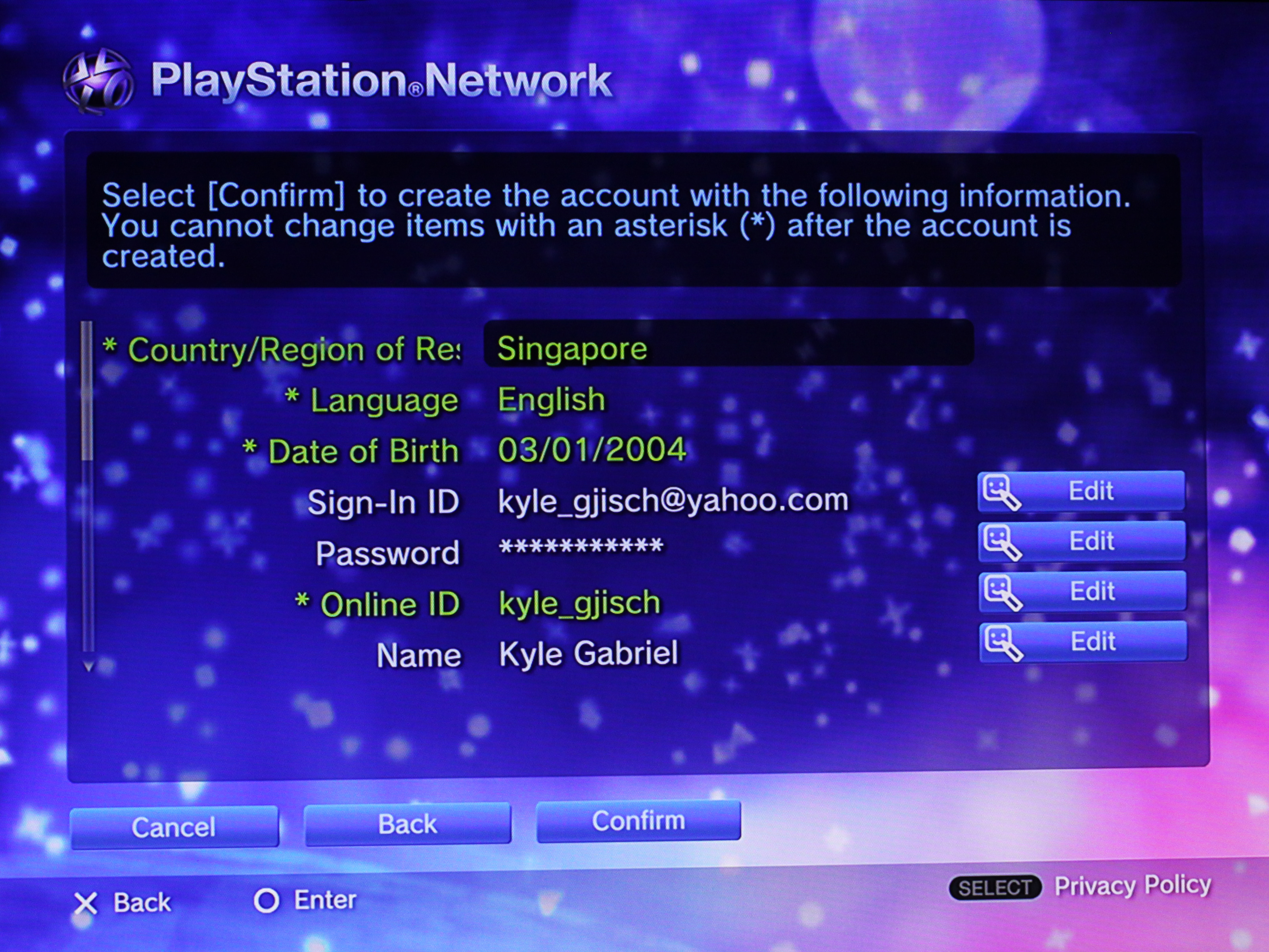 Image Titled Make A Master Account On Ps3 Step - Address In Singapore For Psn - HD Wallpaper 