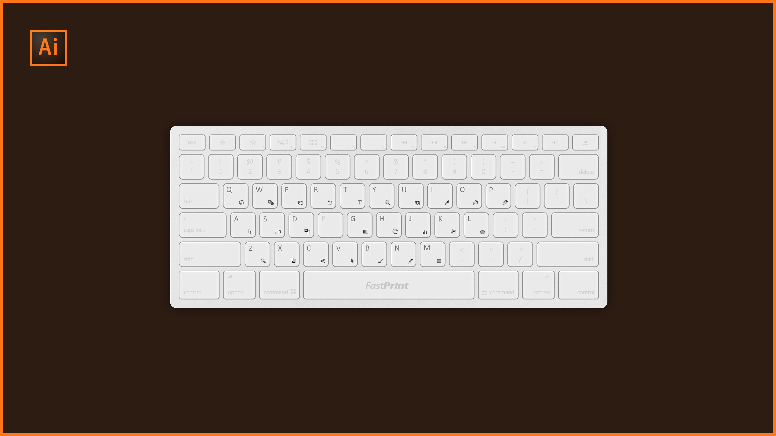 Adobe Illustrator Shortcuts - HD Wallpaper 