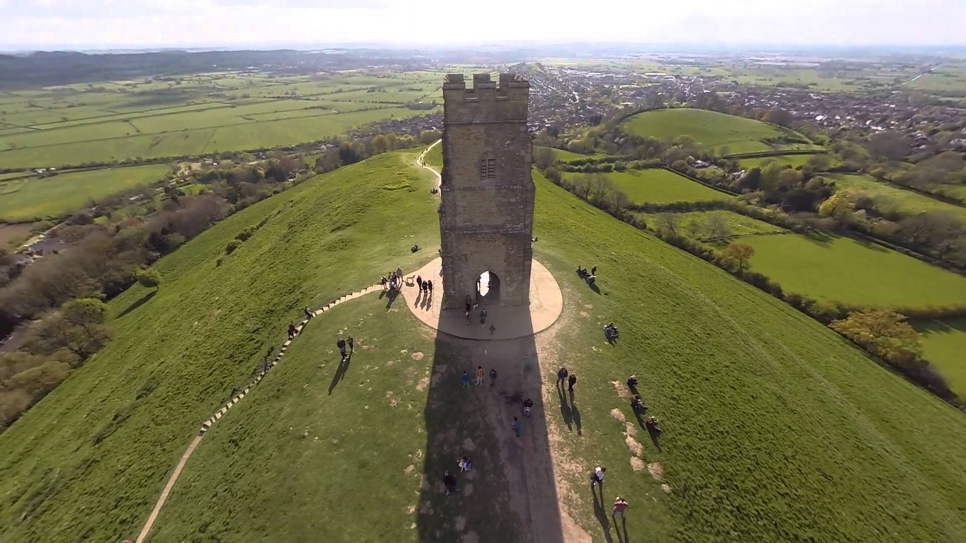 Glastonbury Tor Glastonbury, Phantom - HD Wallpaper 