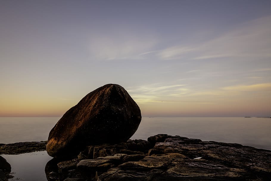 Canada, Tor Bay, Rock, Sky, Water, Sea, Scenics - HD Wallpaper 