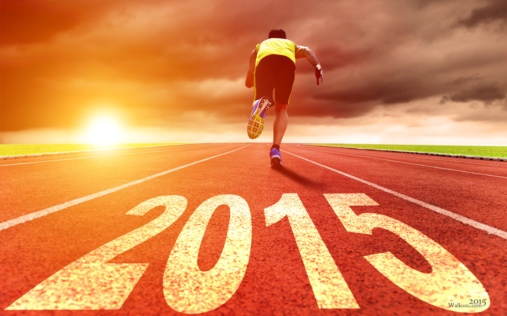 New Year Theme Wallpaper - Feliz Ano Novo Corredor - HD Wallpaper 