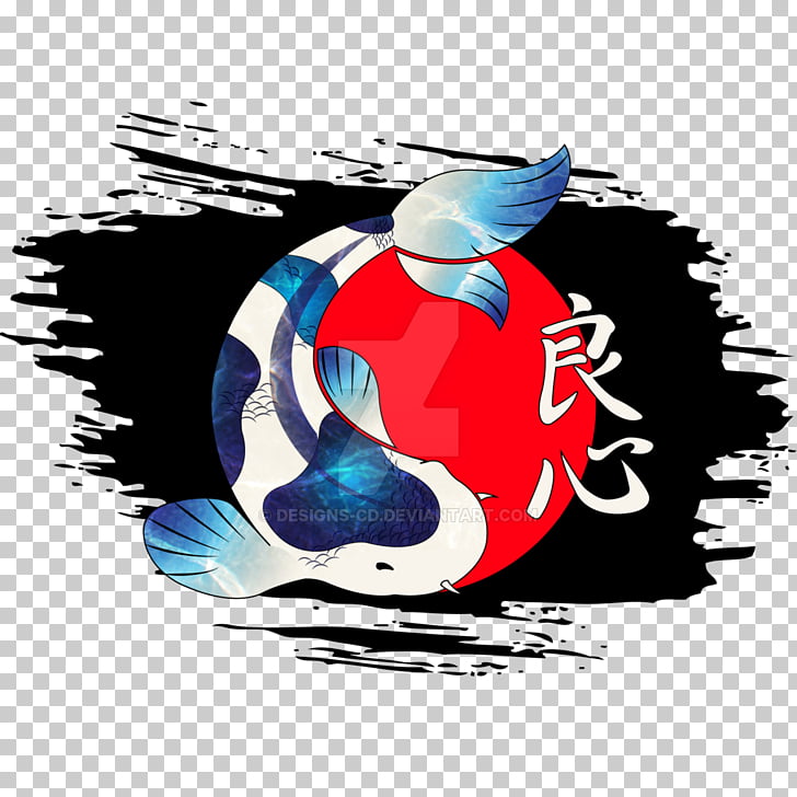 Logo Ikan Koi Vector - HD Wallpaper 