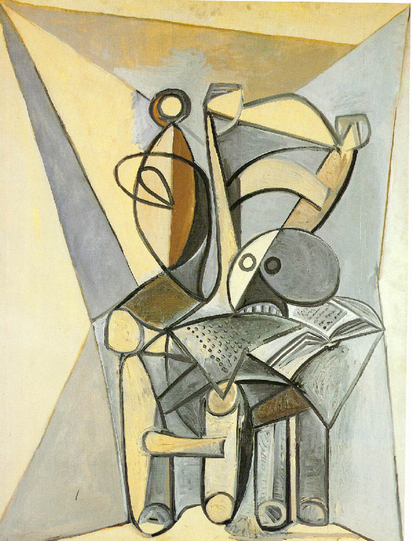 78, Pablo Picasso, Still Life With Skull, Popular Wallpaper - Picasso Still Life Of Skull On A Chair - HD Wallpaper 