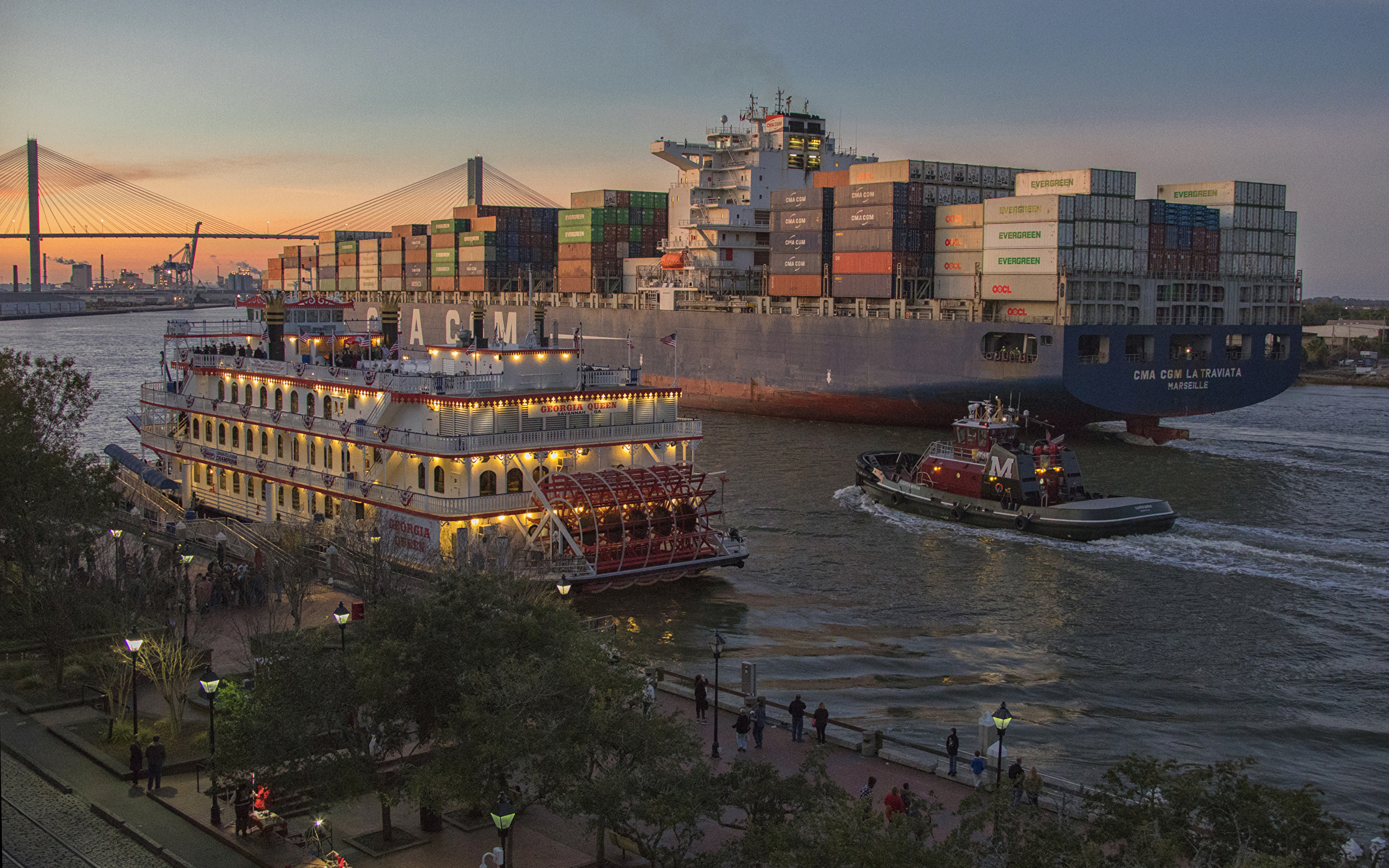 Wallpaper Savannah Ga - Savannah Georgia - HD Wallpaper 