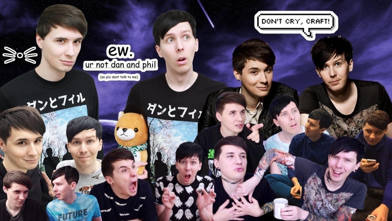 Dan And Phil Wallpaper - Dan And Phil Desktop - HD Wallpaper 