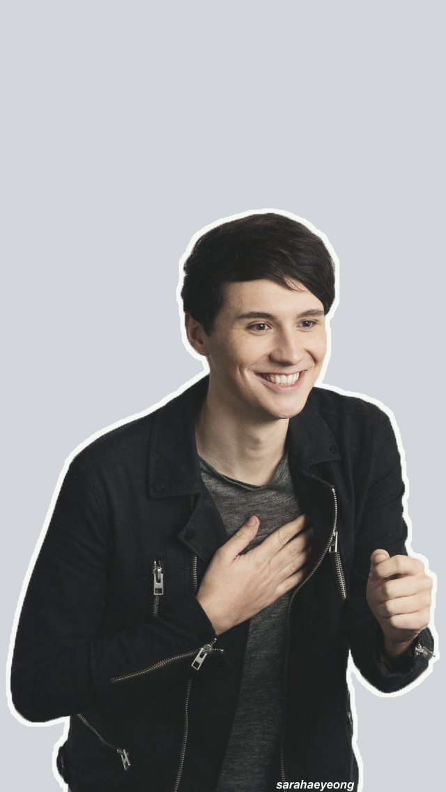 Dan Howell, Danisnotonfire, And Lockscreen Image - Dan And Phil Png Transparent - HD Wallpaper 