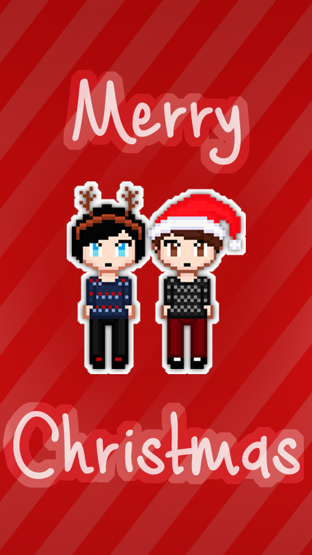 Dan And Phil - Dan And Phil Wallpaper Christmas - HD Wallpaper 