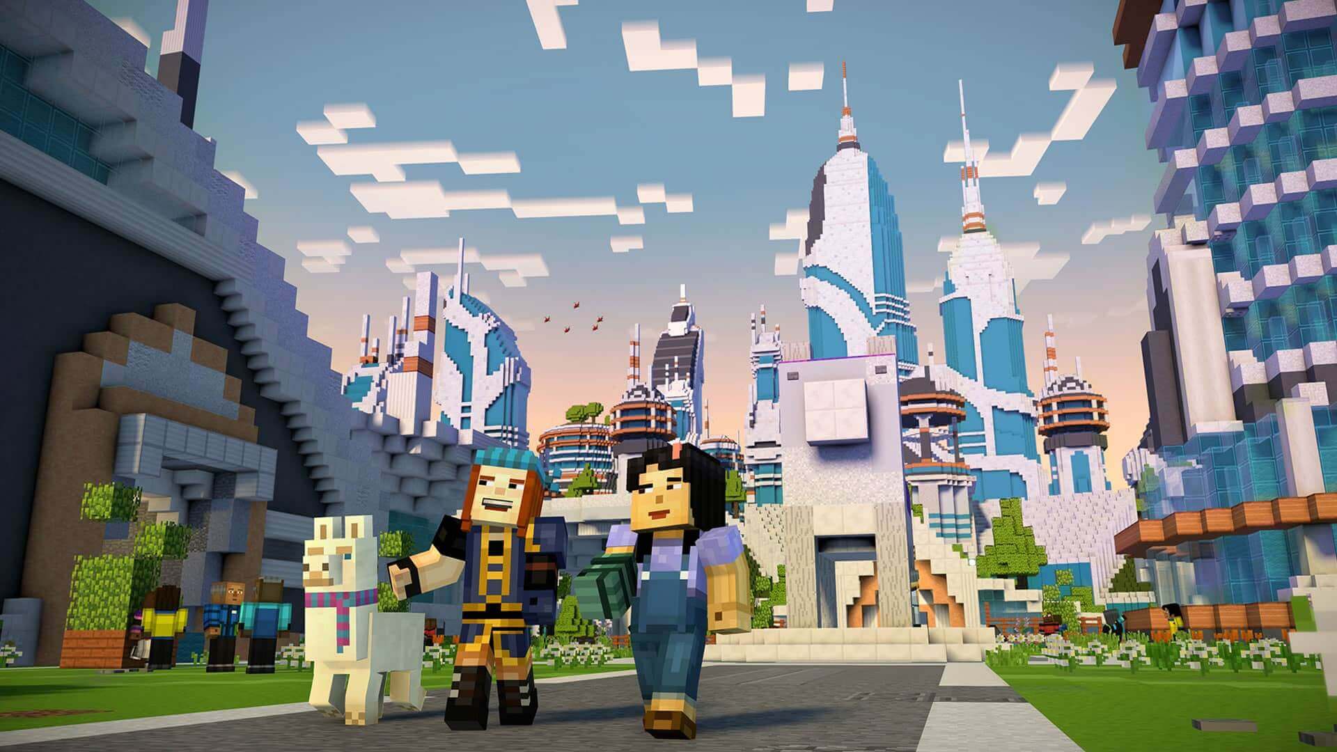 Story Mode - Minecraft Story Mode Season 2 Telltale - HD Wallpaper 