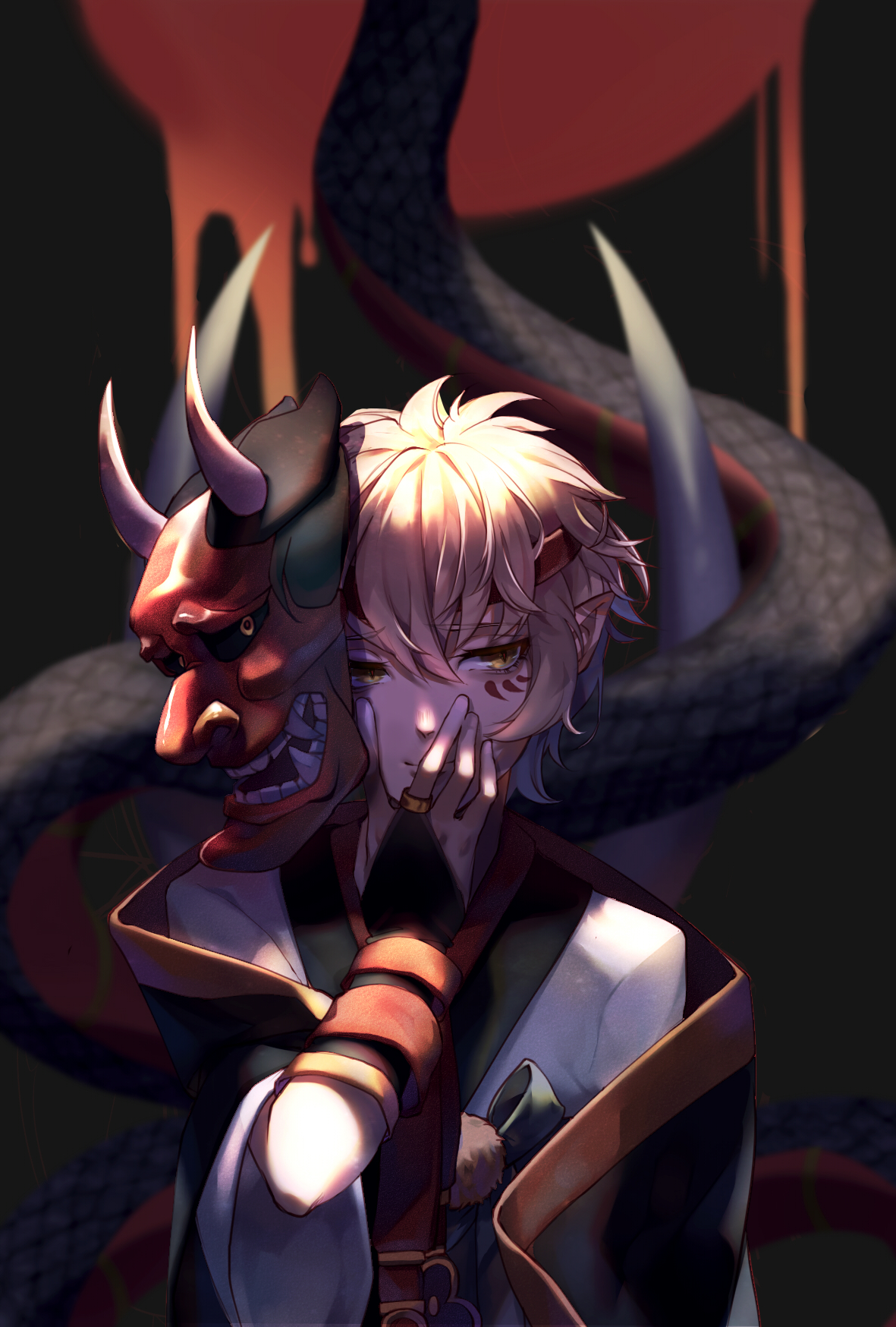 Hannya Onmyoji - HD Wallpaper 