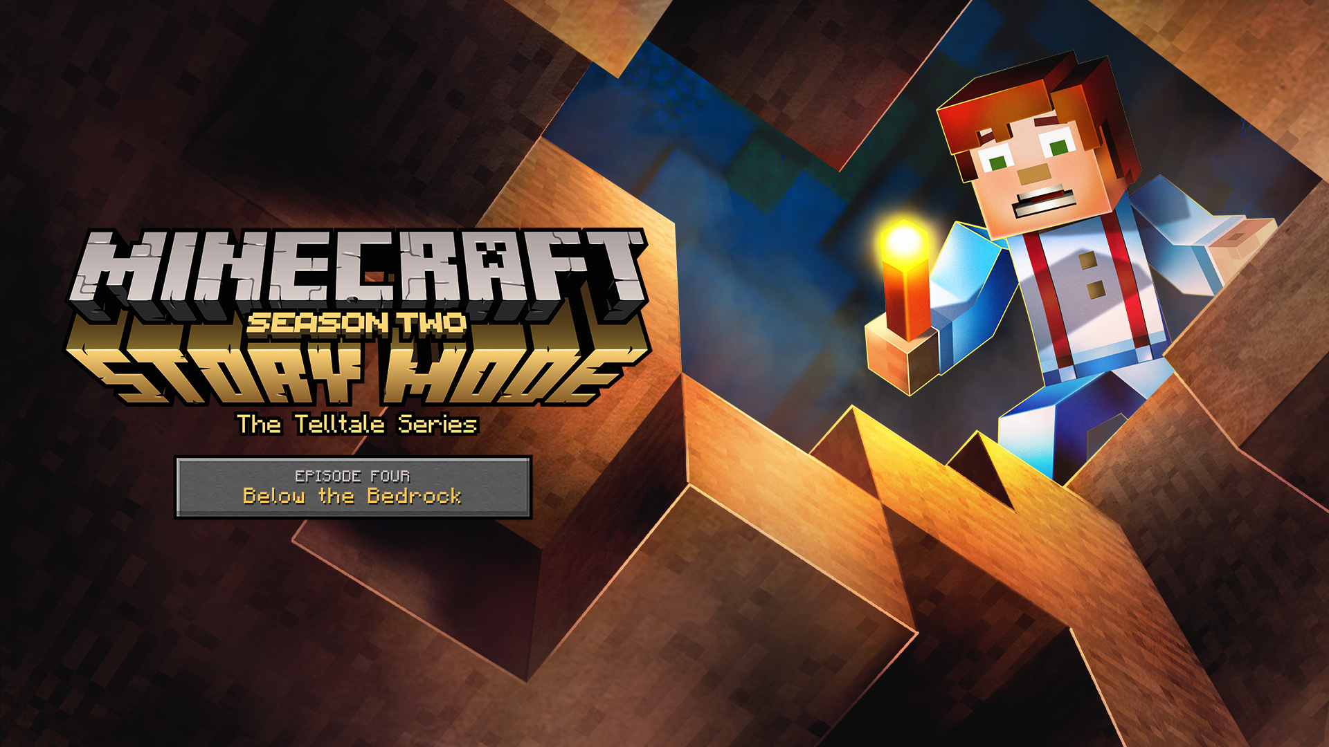 Minecraft Story Mode Below The Bedrock - HD Wallpaper 