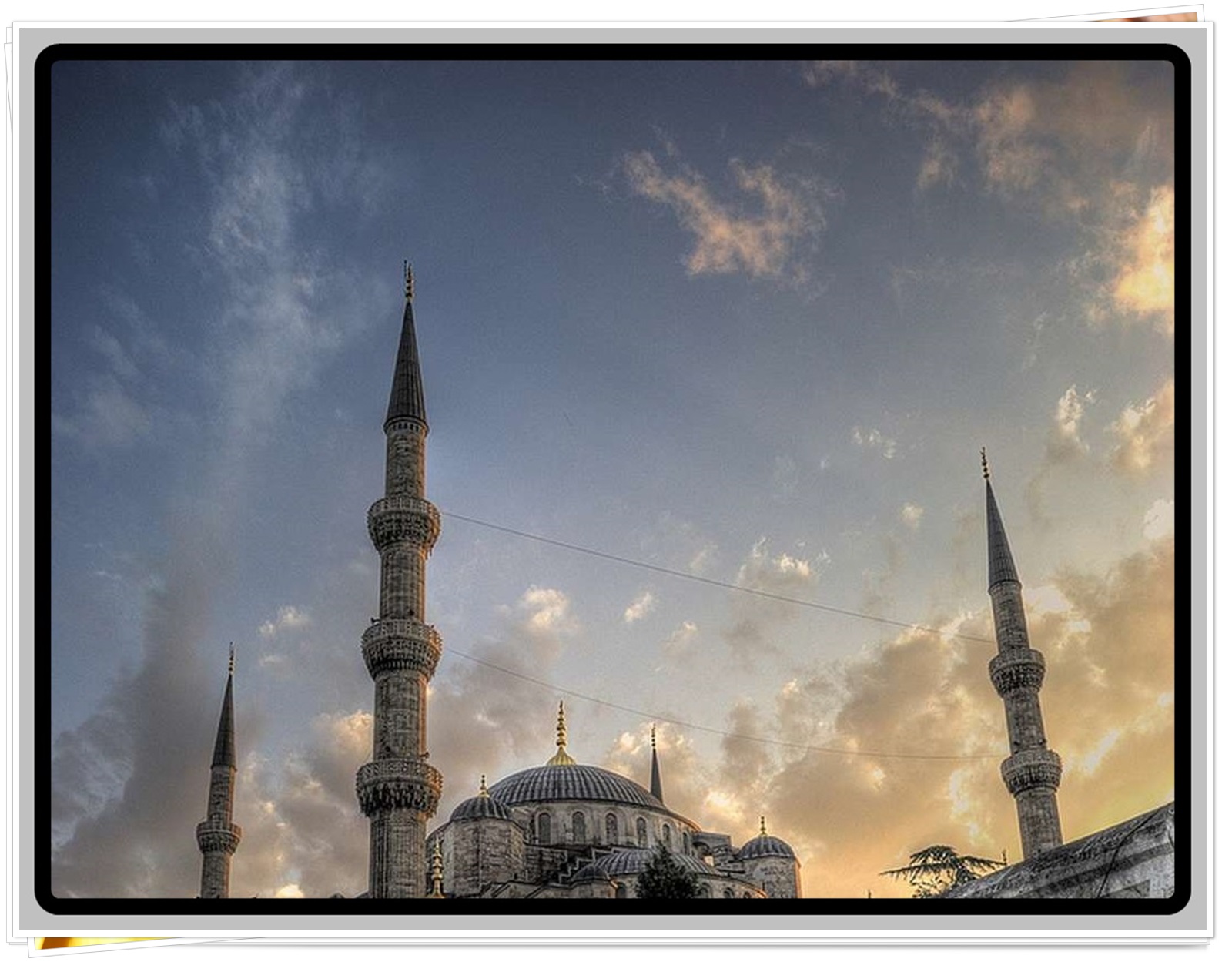 Wallpaper Islami Keren Gratis - Sultan Ahmed Mosque - HD Wallpaper 