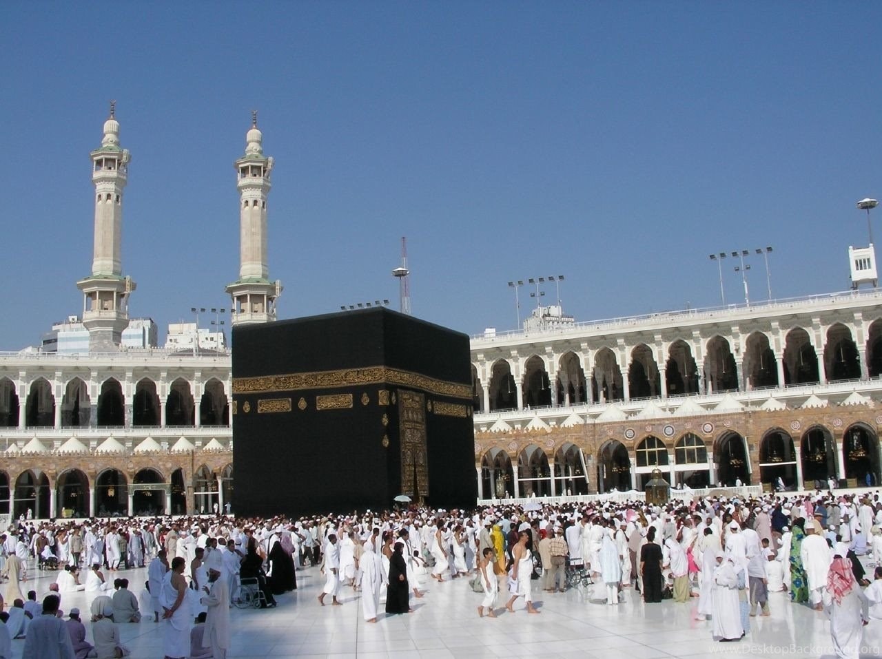 Masjid Al-haram - HD Wallpaper 